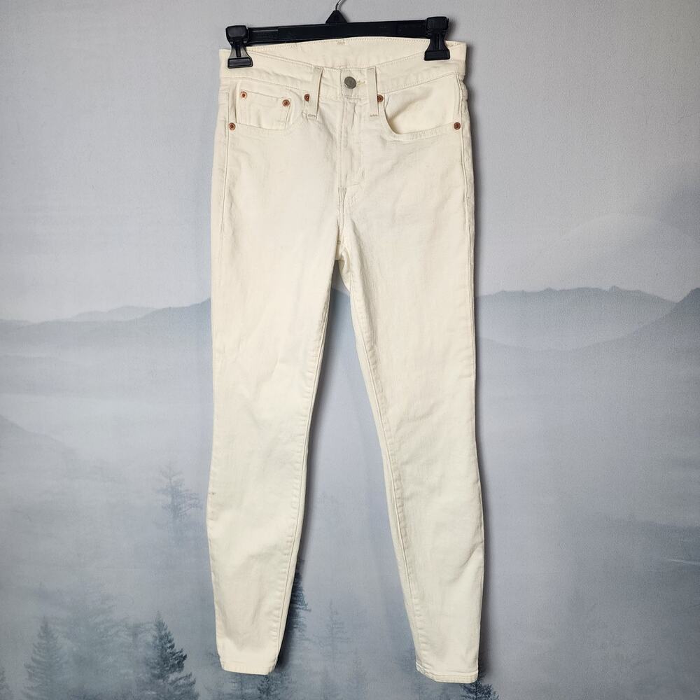 Frye Veronica Winter White Cropped Mid-Rise Skinny Jeans | Women's 24